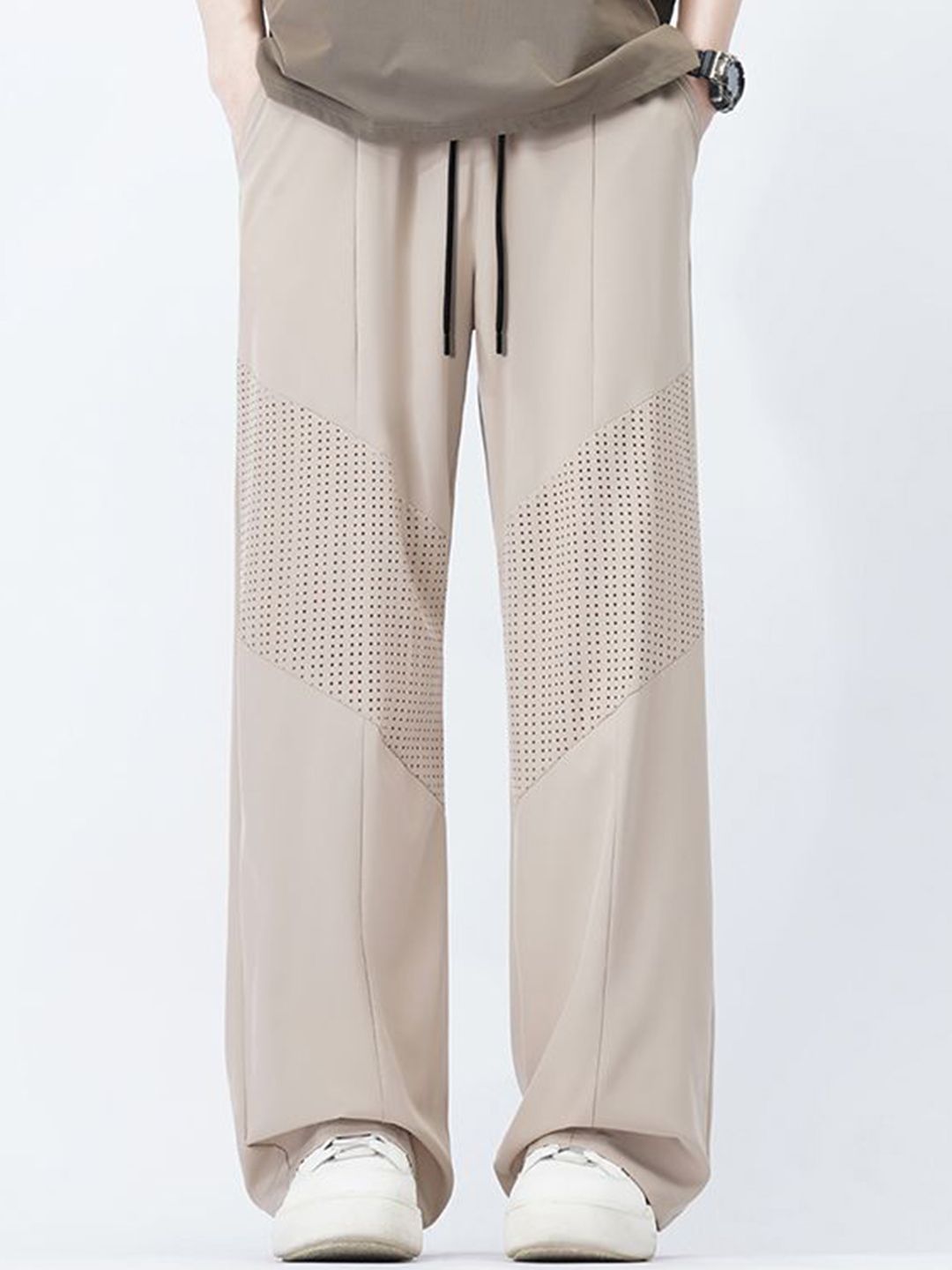 StyleCast x Revolte Men Geometric Relaxed Fit Track Pants-picture-28
