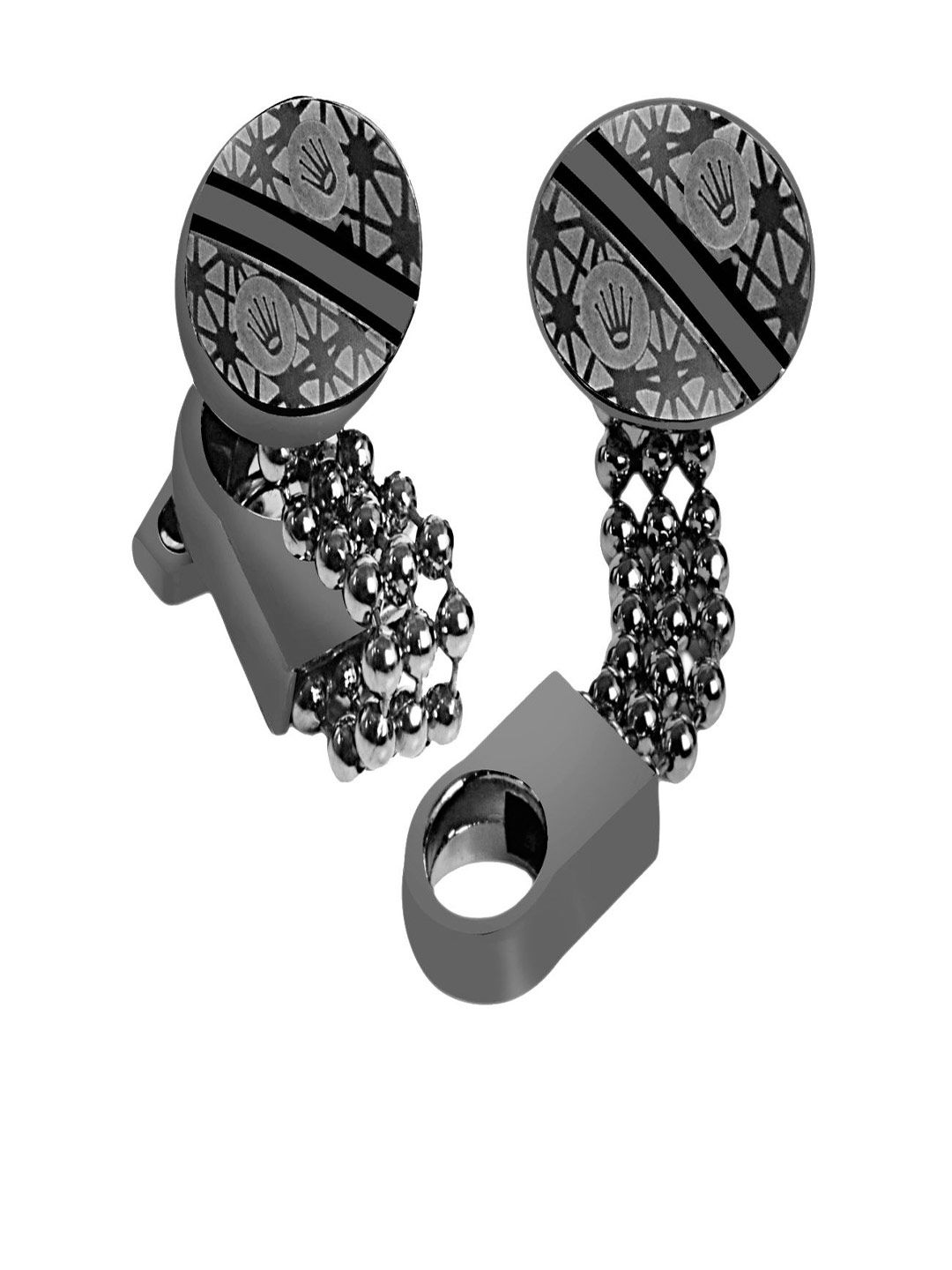Curren Men Brass Cufflink Set-picture-25