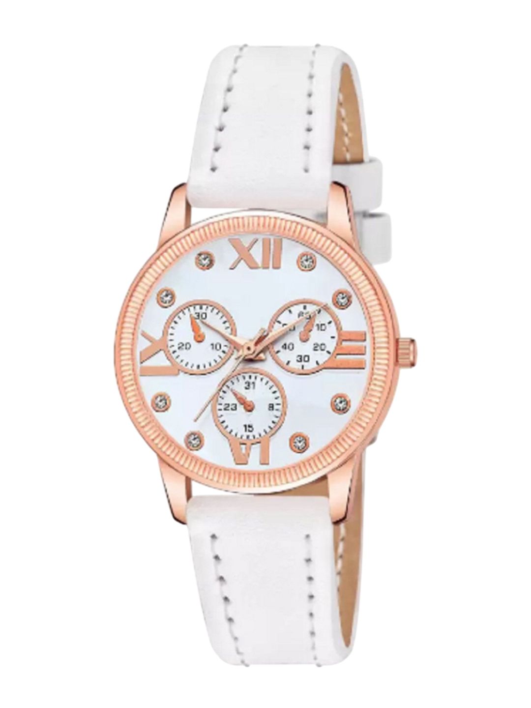 Miss Perfect Unisex Leather Regular Straps Analogue Watch PL465-image-35