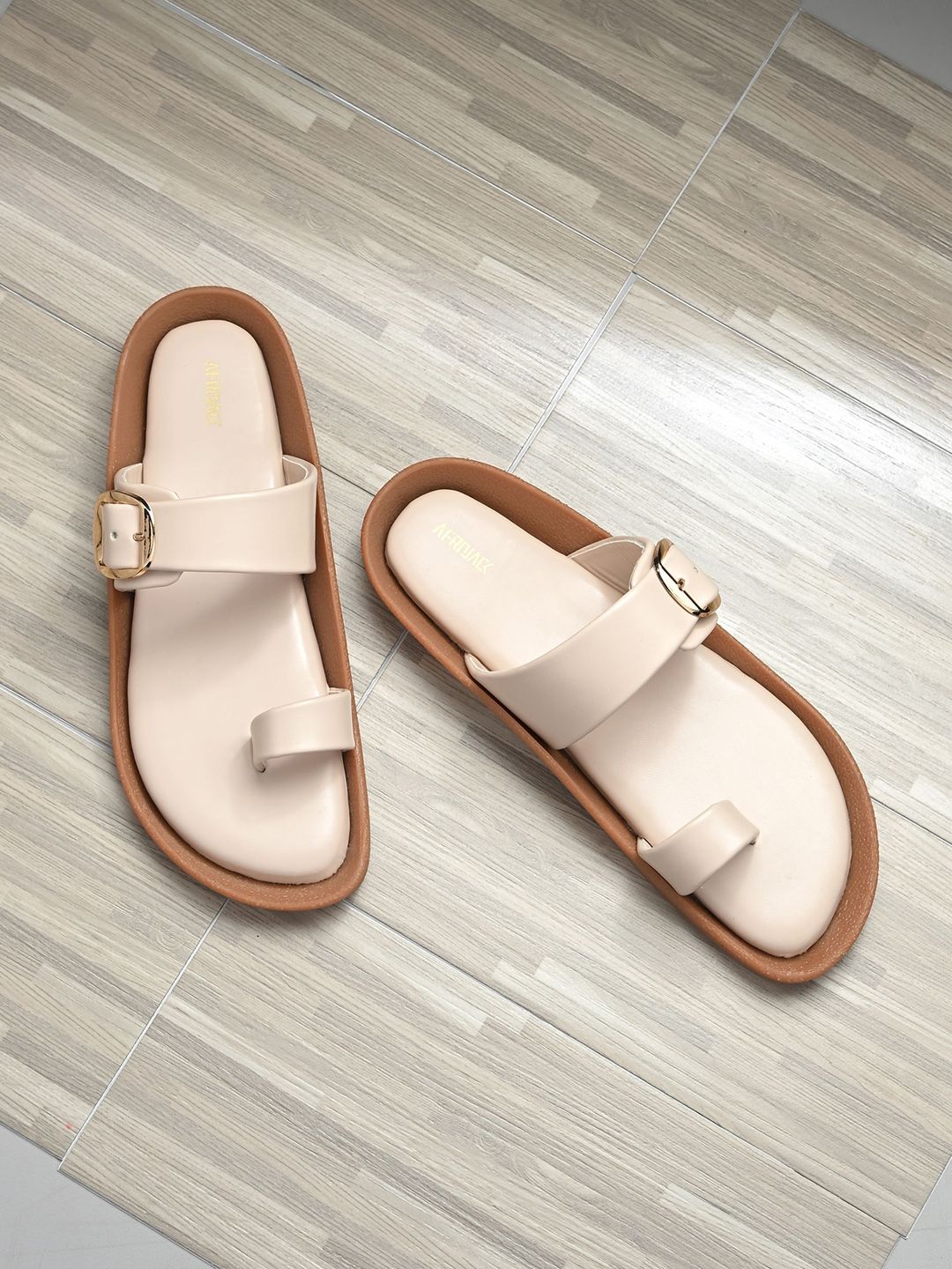 AfroJack Women One Toe Flats-picture-43