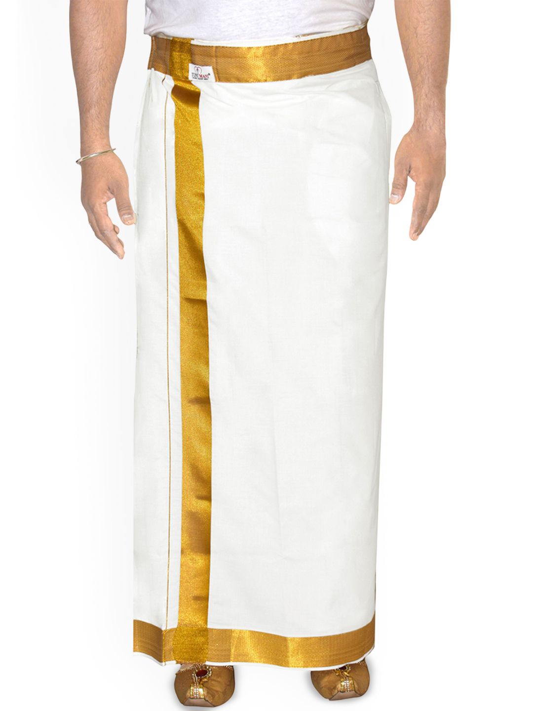 TUNI MANI Men Adjustable Waist Pocket Cotton Dhotis-picture-46