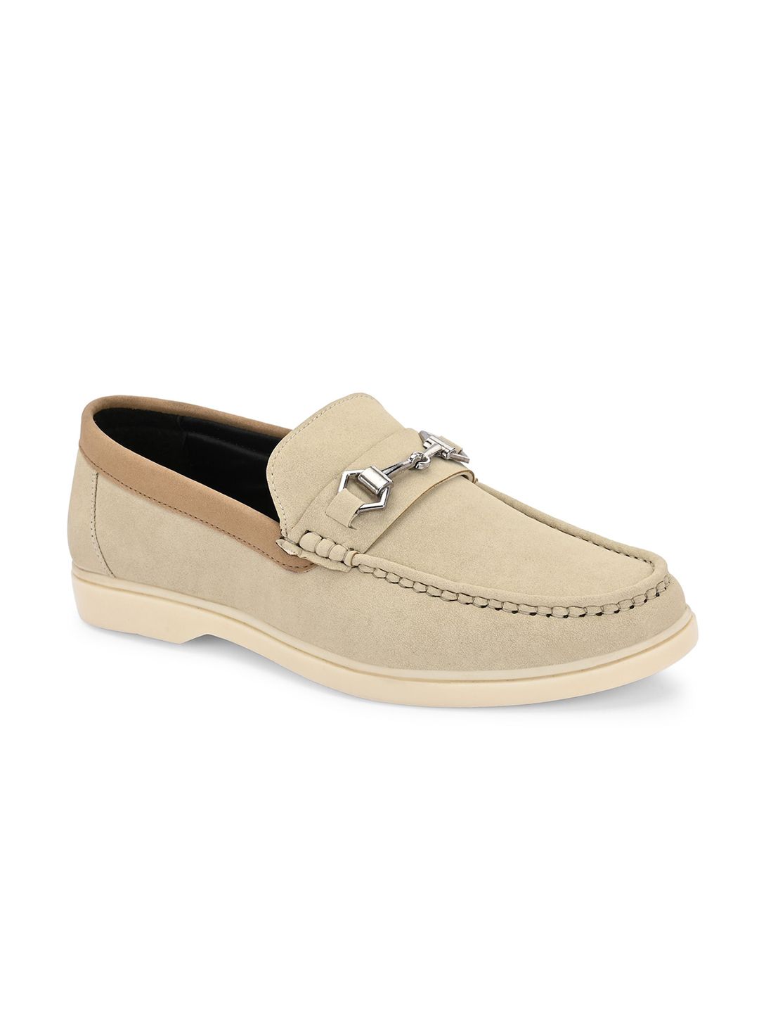 Ifah Men Textured Flymesh Loafers-image-29