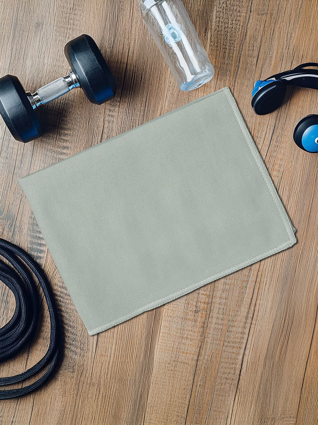 Story@home Grey Microfiber 300 GSM Face Towel-picture-21