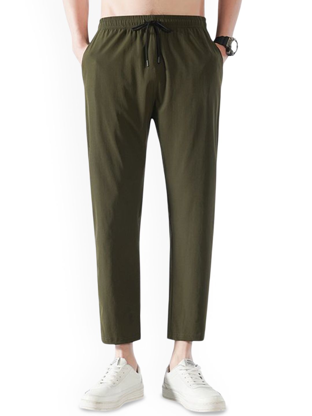 StyleCast x Revolte Men Mid-Rise Trousers