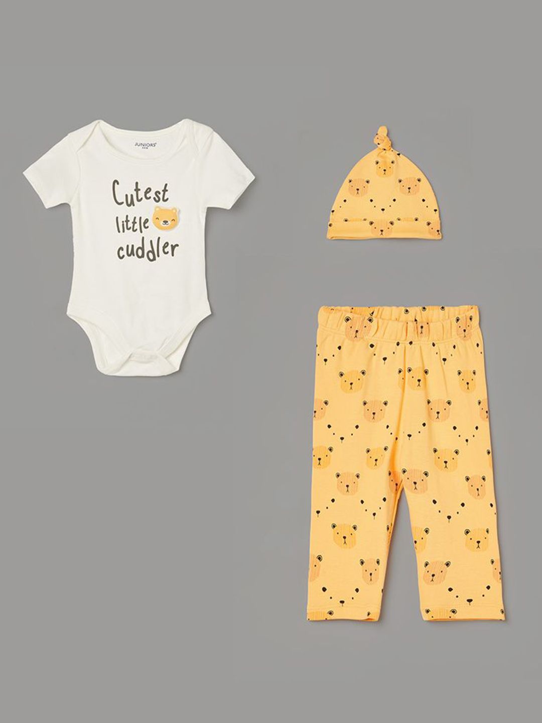 Juniors by Lifestyle Boys Printed Pure Cotton Leotard With Trouser & Cap-picture-17