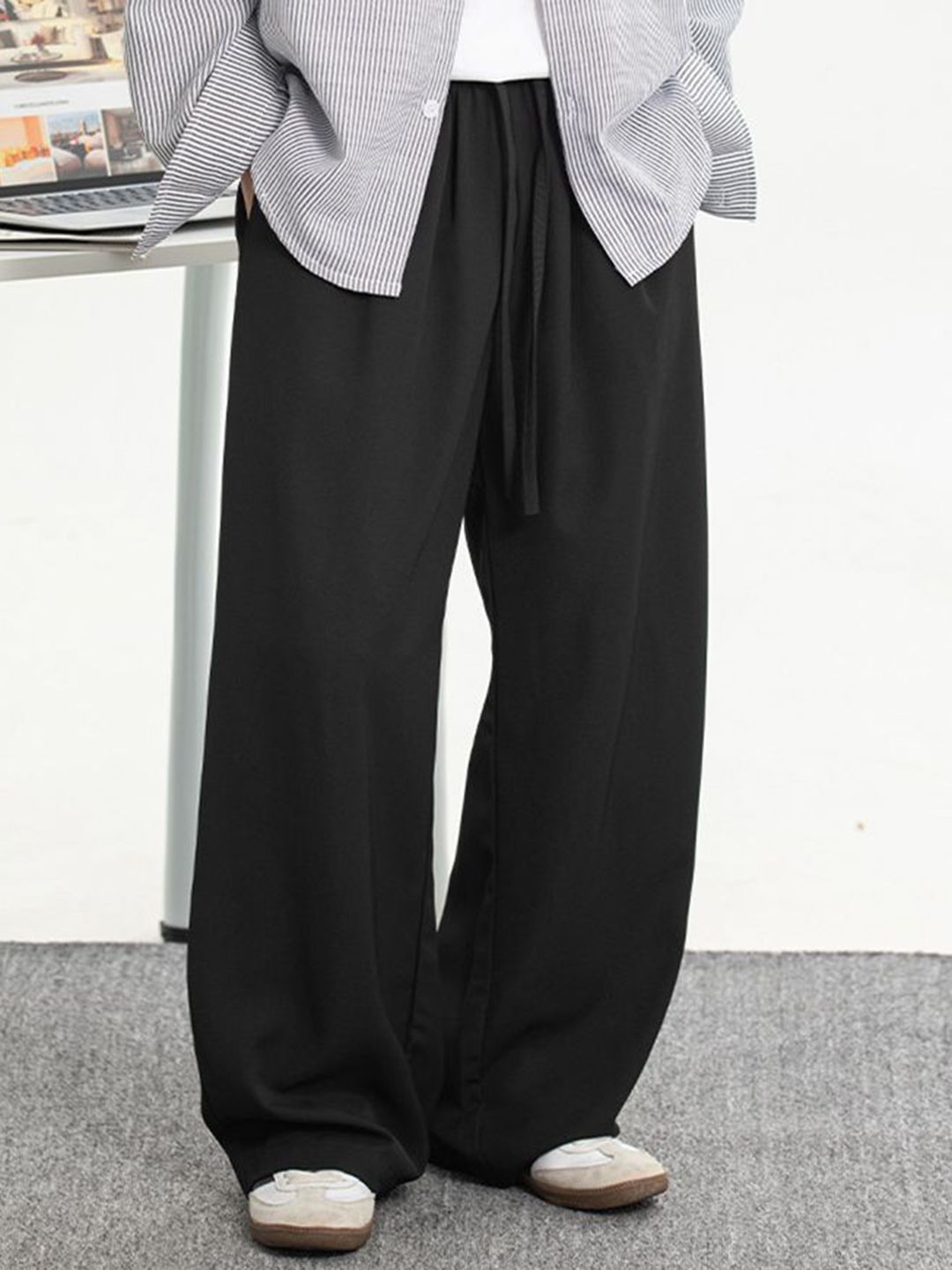 StyleCast x Revolte Men Easy Wash Mid-Rise Trousers-image-31