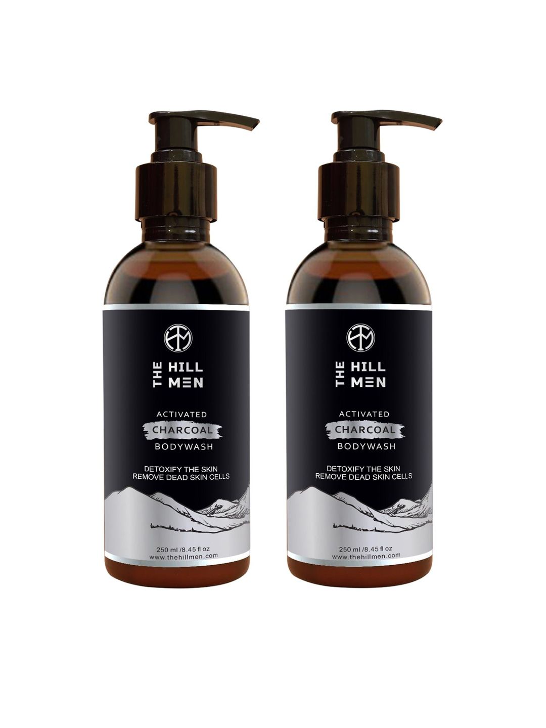The Hill Men Set Of 2 Activated Charcoal Body Wash - 250 ml Each-image-22