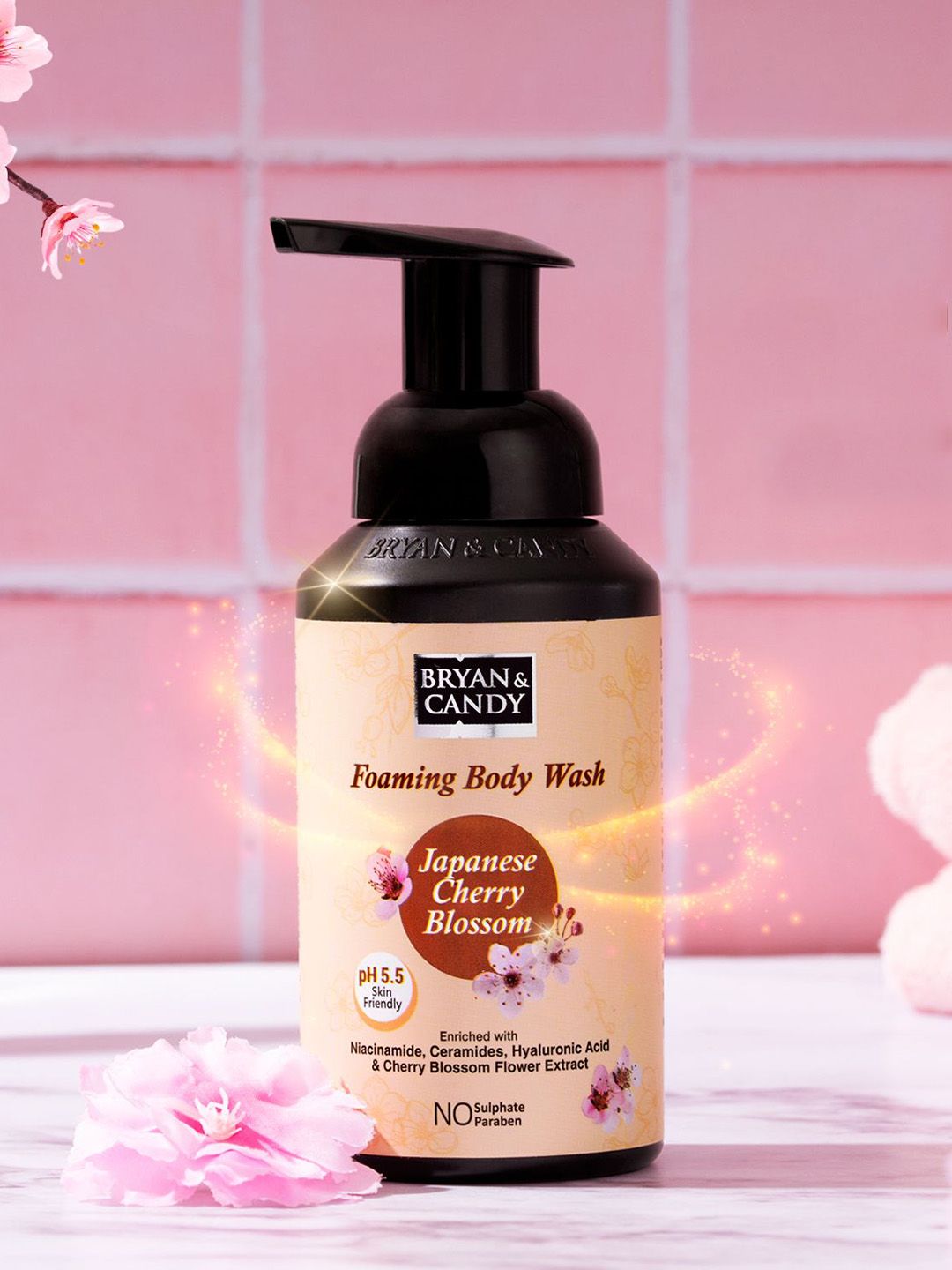 BRYAN & CANDY NEW YORK Japanese Cherry Blossom Foaming Body Wash- 250 ml-image-46