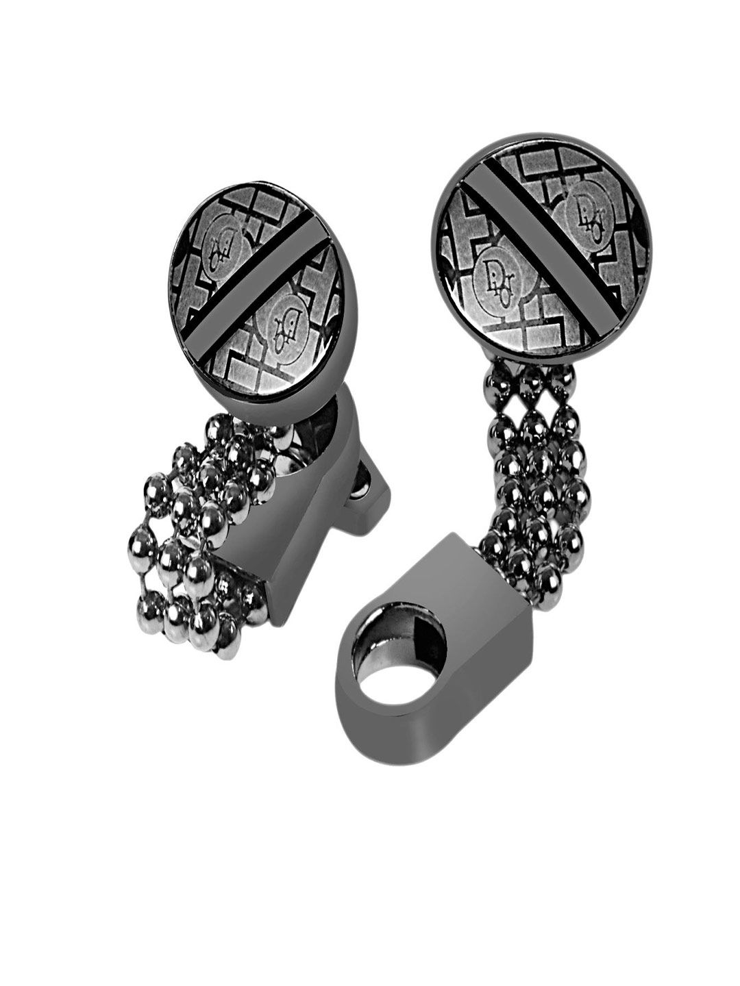 Curren Men Brass Cufflink Set-picture-29