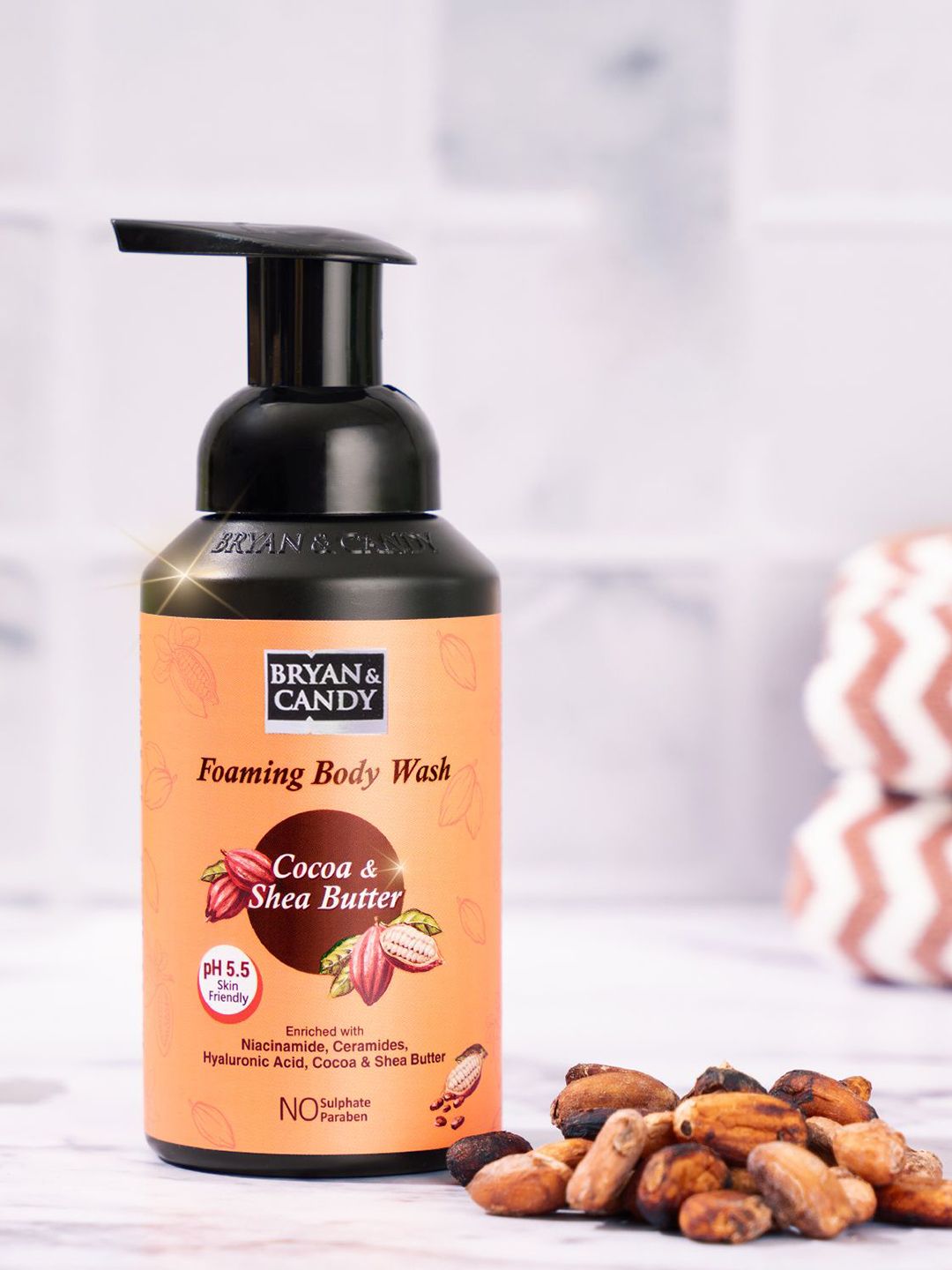 BRYAN & CANDY NEW YORK Cocoa & Shea Butter Foaming Body Wash- 250 ml-image-15