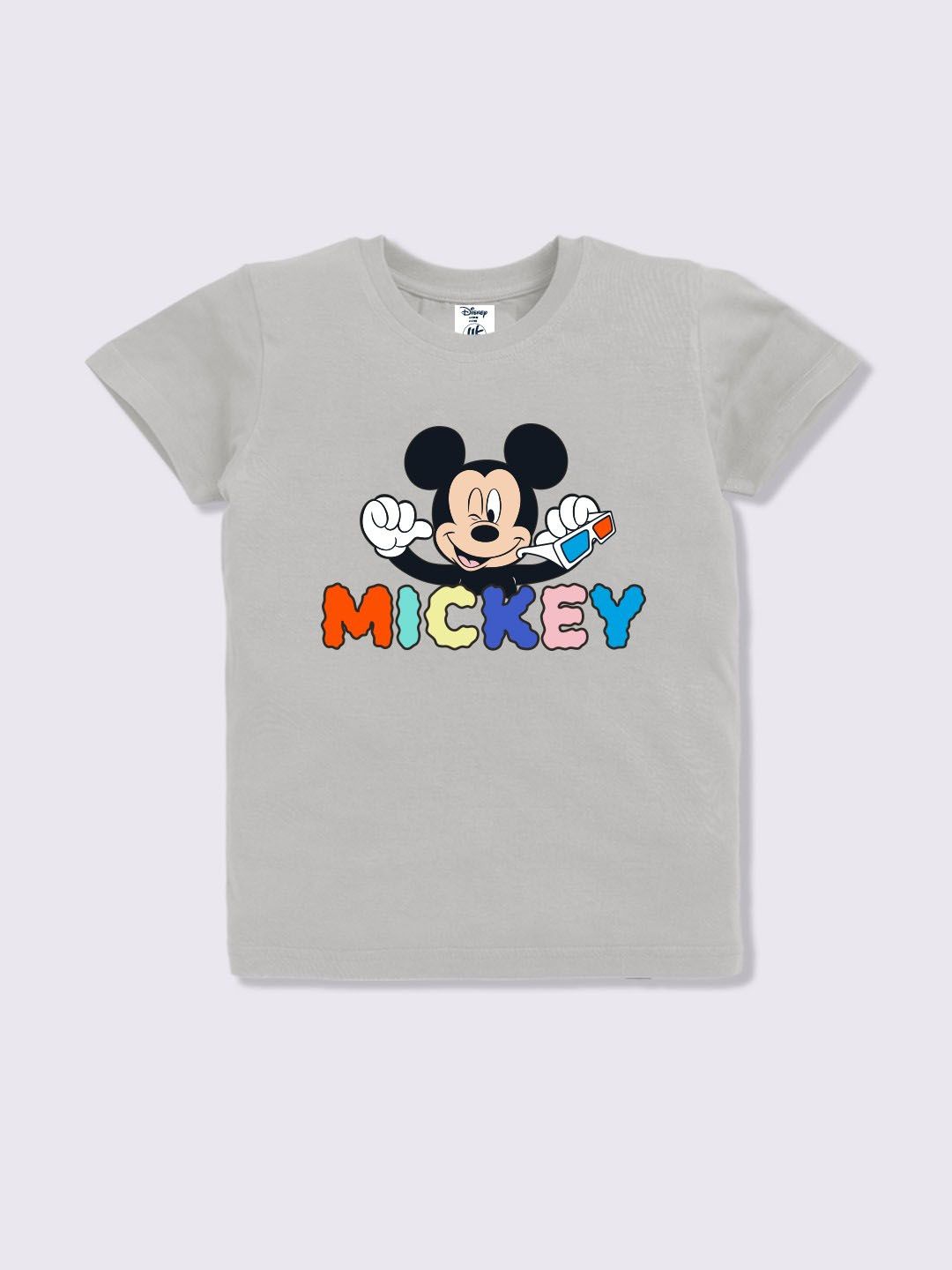 YK Disney Boys Mickey Mouse Printed Cotton T-Shirt-picture-36