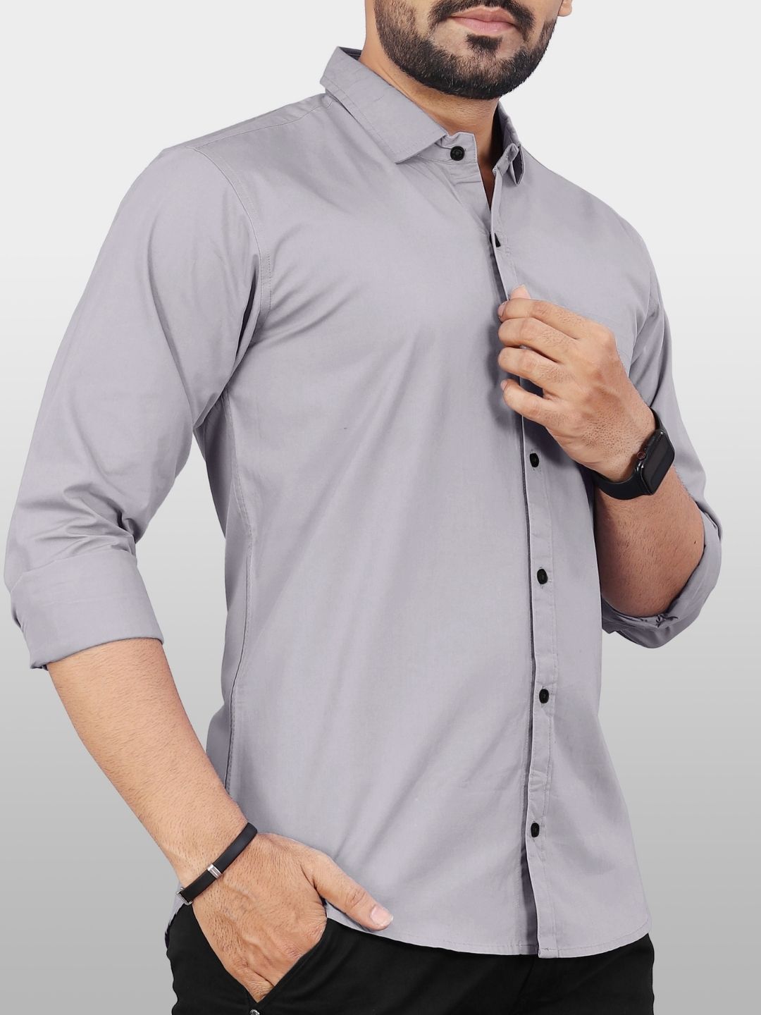 Urban Buccachi Spread Collar Pure Cotton Premium Formal Shirt-picture-30
