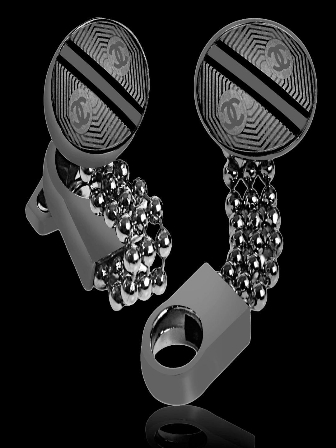 Curren Men Brass Cufflink Set-picture-40