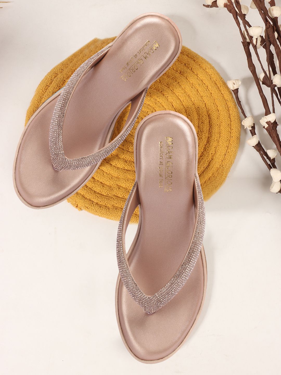 madam glorious Women Embellished Block Heels Sandals-picture-24