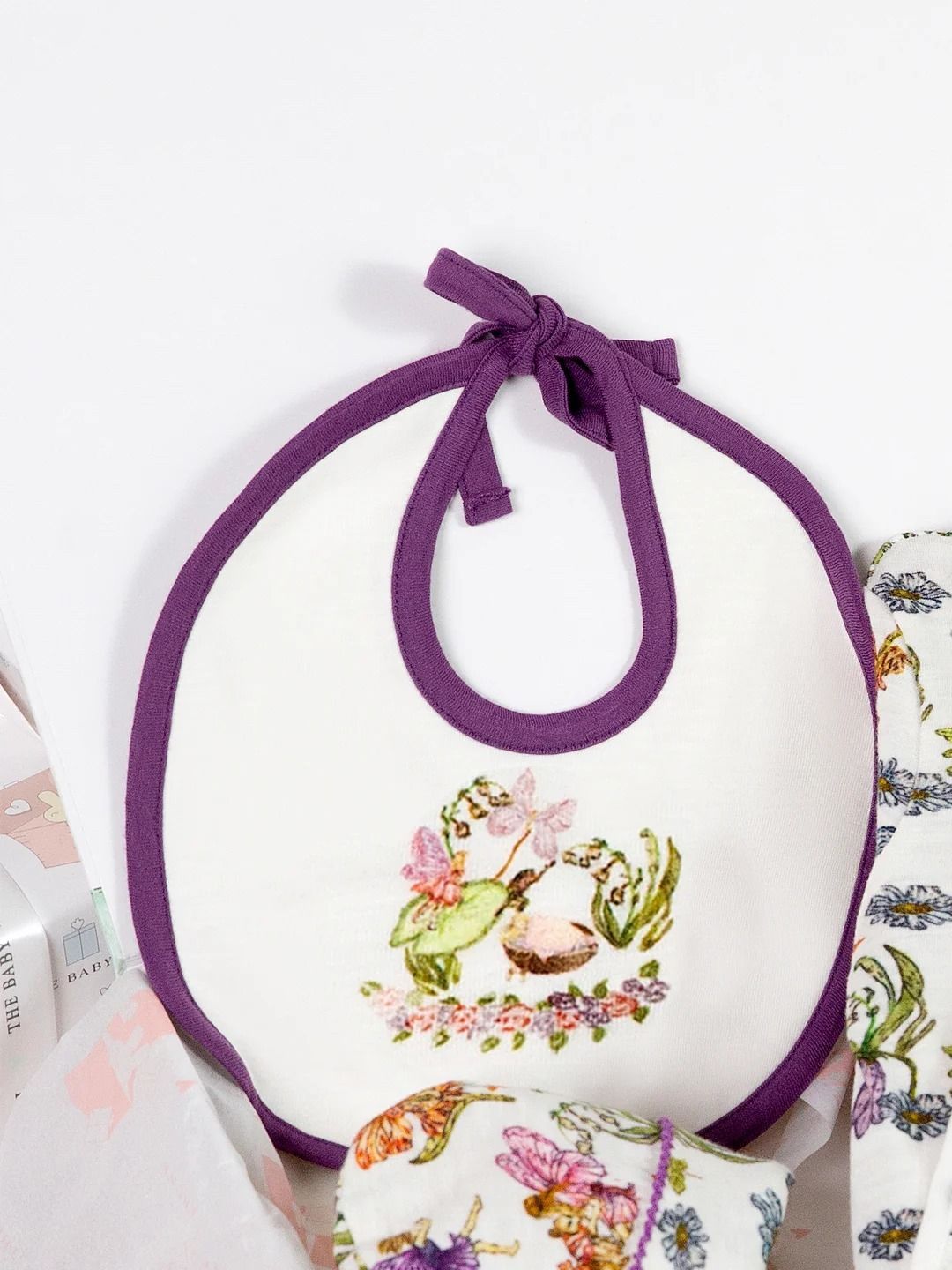 THE BABY TRUNK Infants Printed Cotton Bib-picture-54