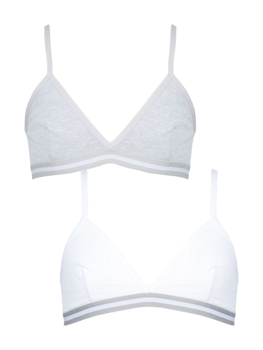 Charm n Cherish Girls Pack of 2 Medium Coverage Non Padded Beginners Bra-picture-18