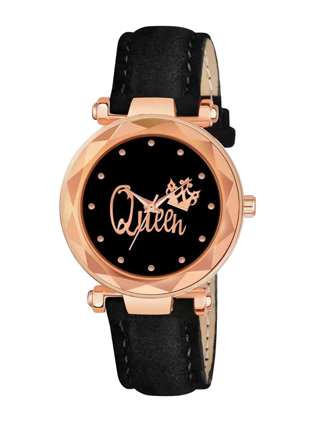 Miss Perfect Women Printed Dial & Leather Textured Straps Analogue Watch YP112-picture-11