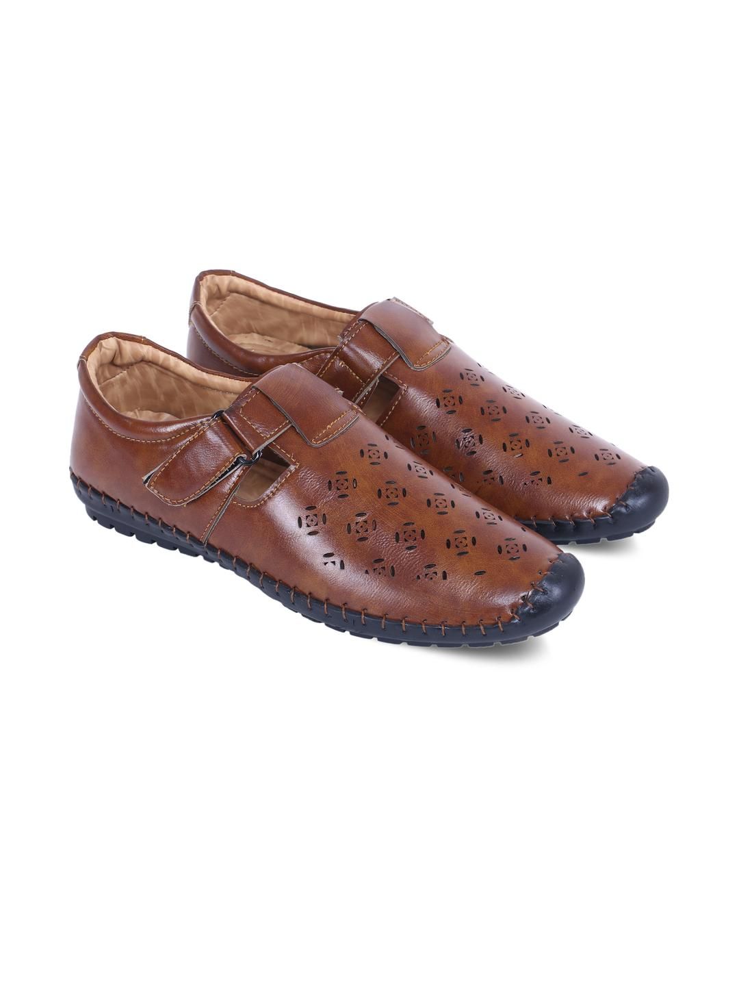 DFR Men Woven Design Loafers-picture-34