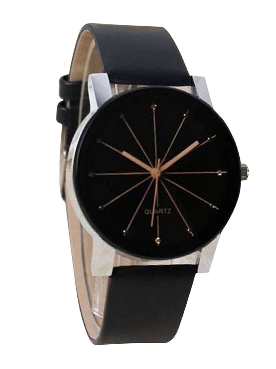 Miss Perfect Unisex Round Dial & Leather Straps Analogue Watch 1133-image-45