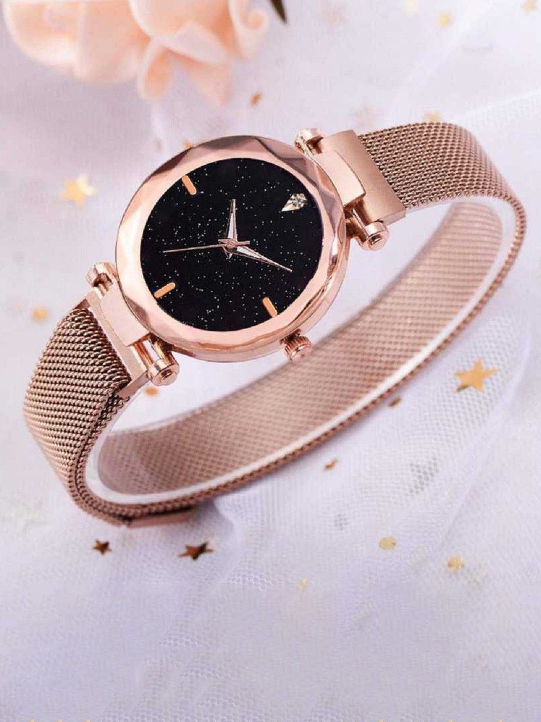 Miss Perfect Women Embellished Dial & Bracelet Style Straps Analogue Watch CO499-picture-32