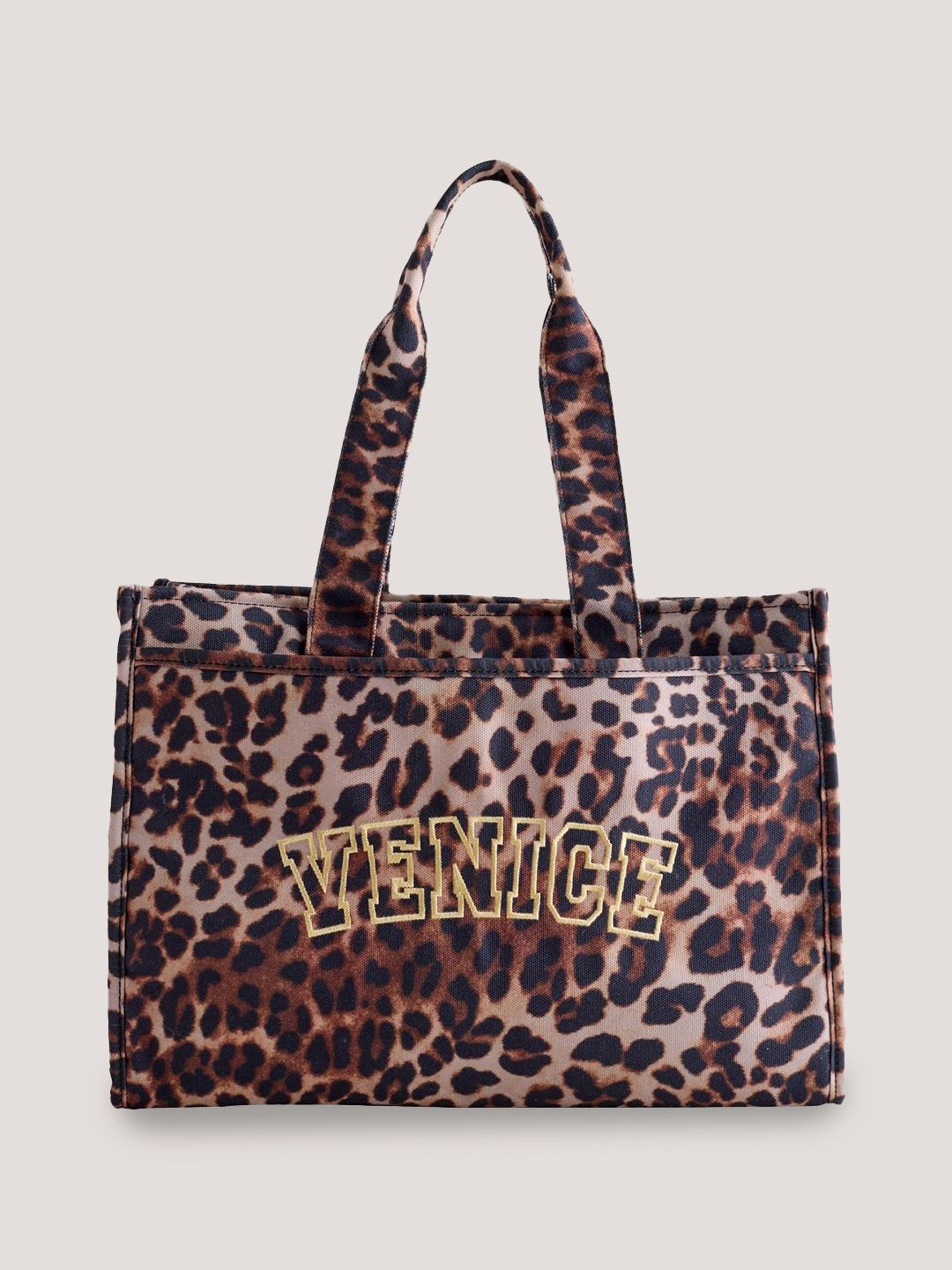 NEXT Leopard Printed Structured Shoulder Bag-image-14