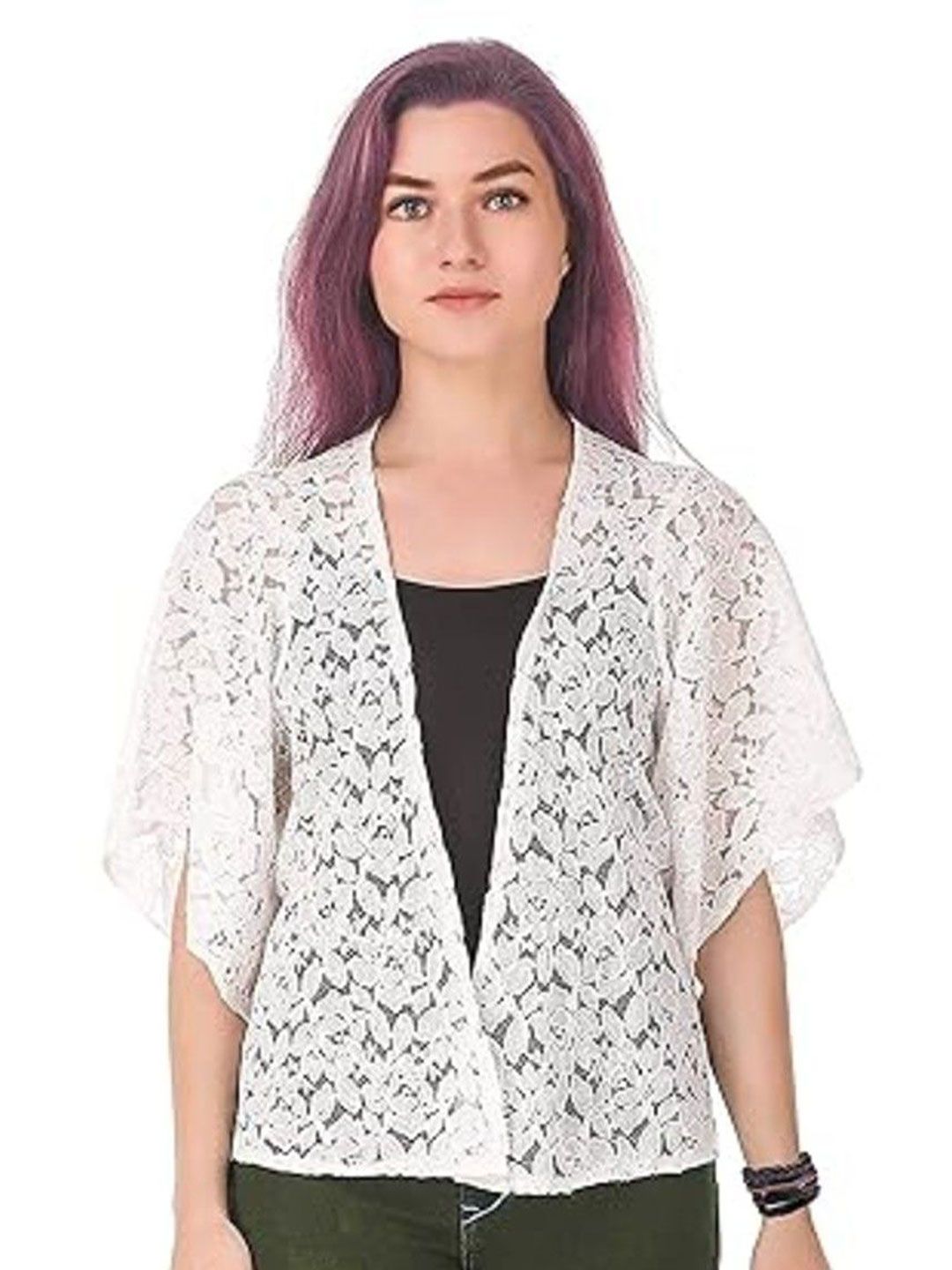 NATURE CRAFT Women Shrug-picture-52