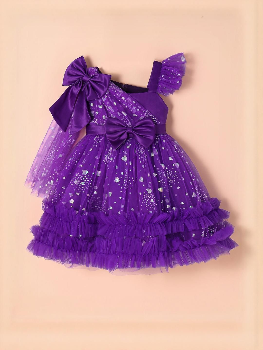 Hopscotch Girls BLENDED Fit & Flare Dresses-image-11