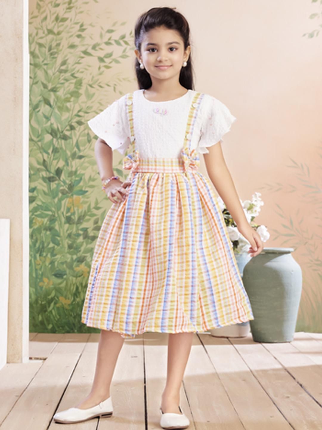 Muhuratam Girls Cotton Dresses-picture-14