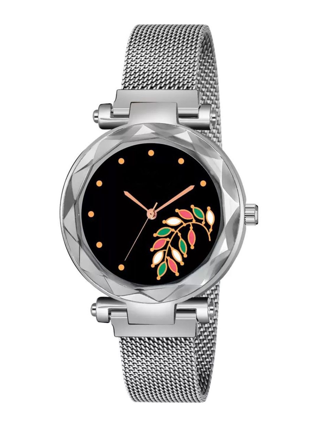 Miss Perfect Women Printed Round Dial & Bracelet Style Straps Analogue Watch jk663-picture-15