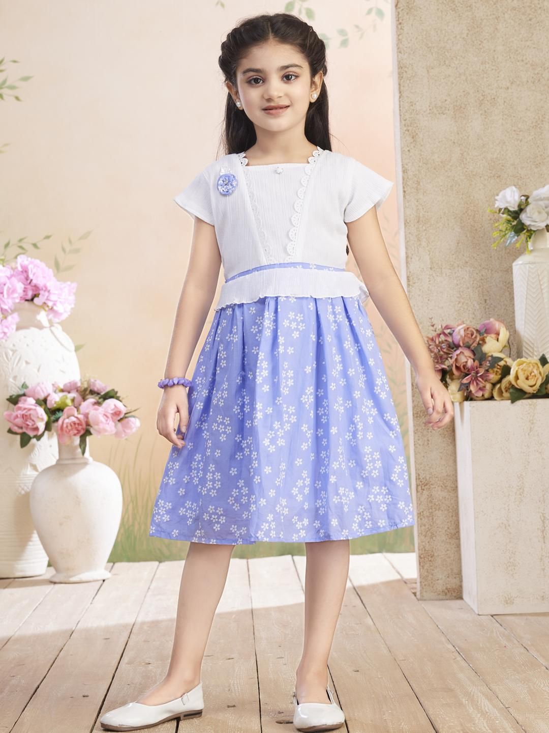 Muhuratam Girls BLENDED Dresses-picture-31