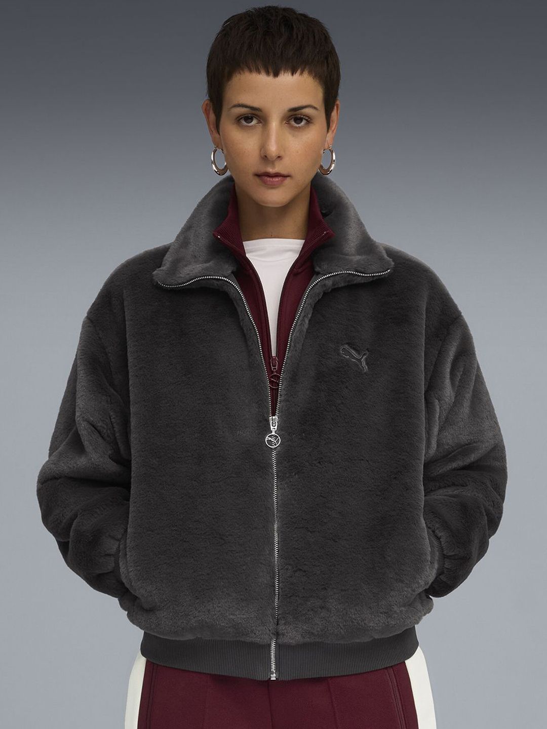 Puma Soft Fleece Women Jacket-picture-42