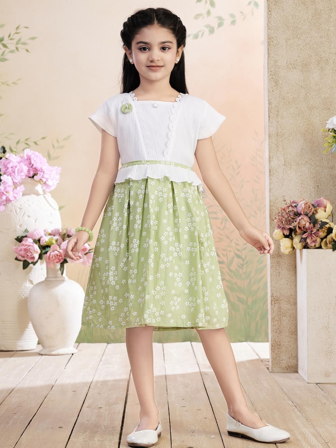 Muhuratam Girls BLENDED Dresses-picture-44