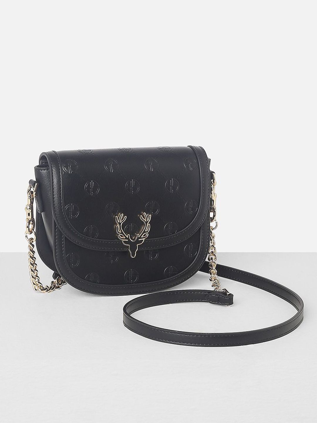 Allen Solly Woman Solid Half Moon Sling Bag-picture-37