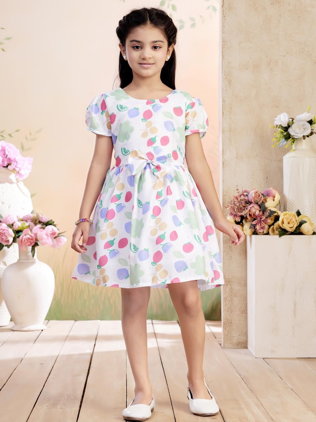 Muhuratam Girls Cotton Dresses-picture-35
