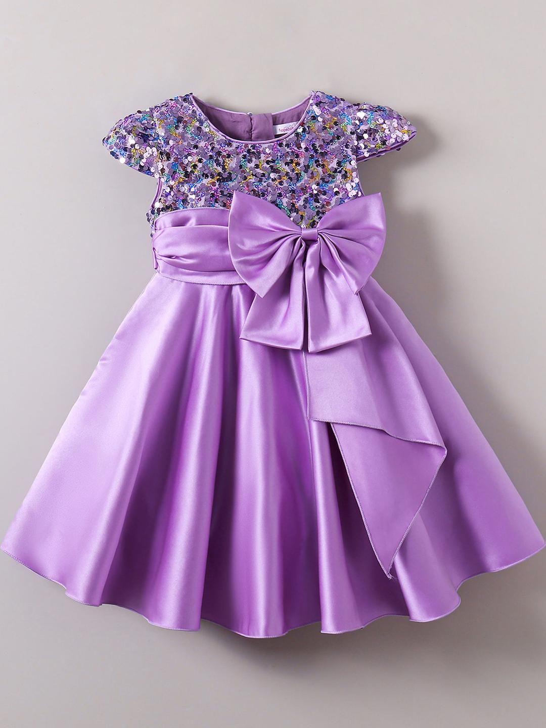 Hopscotch Girls BLENDED Fit & Flare Dresses-image-16
