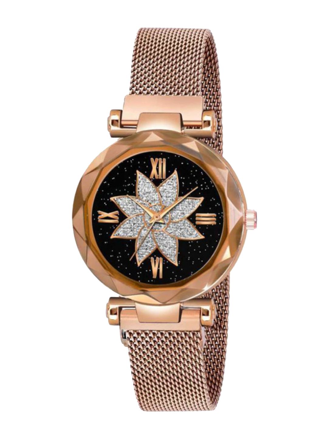 Miss Perfect Women Embellished Dial & Textured Straps Analogue Watch QW367-picture-22