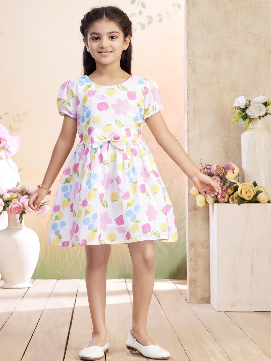 Muhuratam Girls Cotton Dresses-picture-23