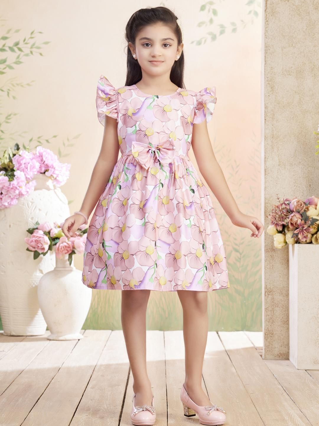 Muhuratam Girls BLENDED Dresses-picture-51