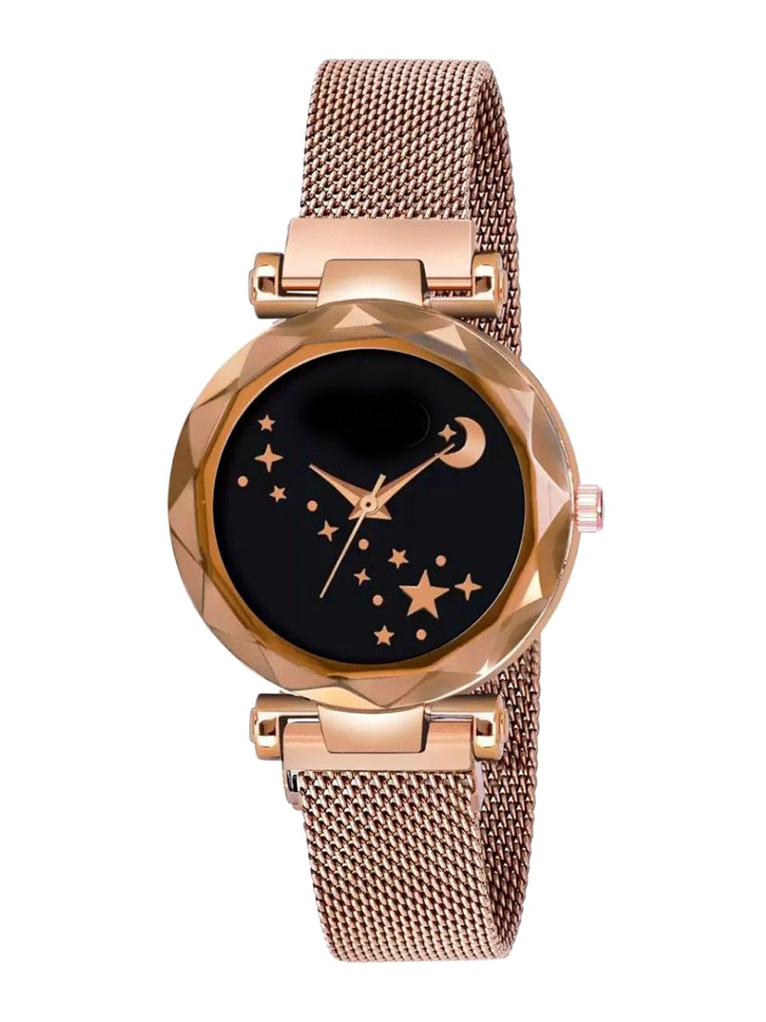 Miss Perfect Embellished Dial & Bracelet Style Straps Analogue Watch-picture-34