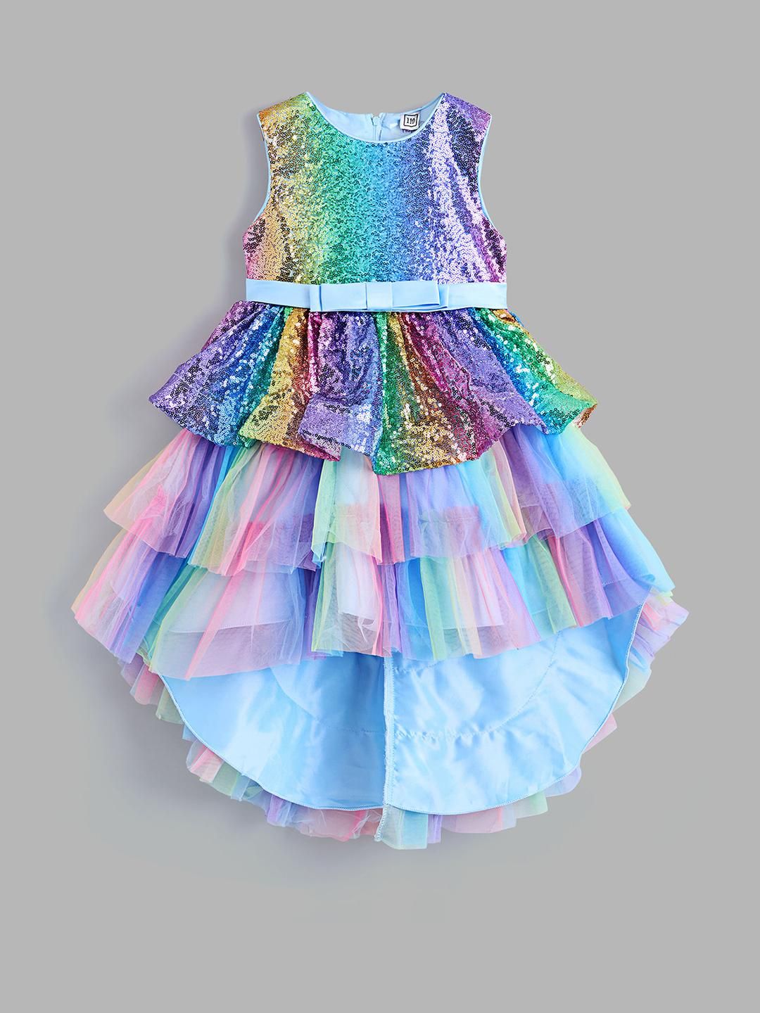 Hopscotch Girls BLENDED Fit & Flare Dresses-image-14