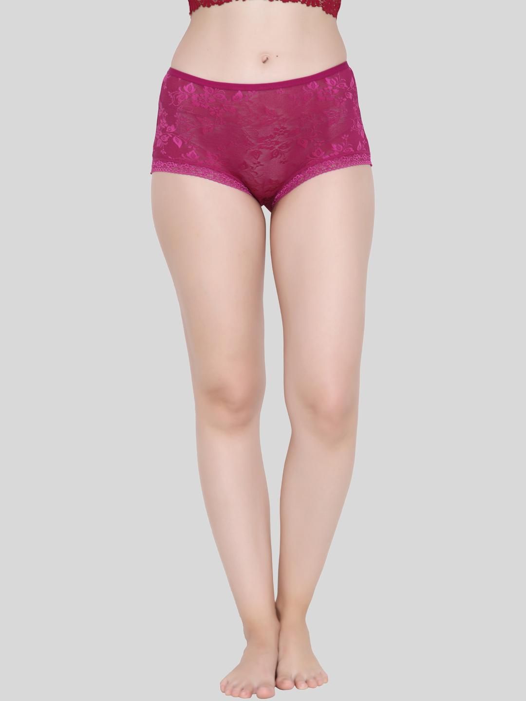 Glamoras Women Black Cotton Blend Mid-Rise Hipster Briefs-picture-42