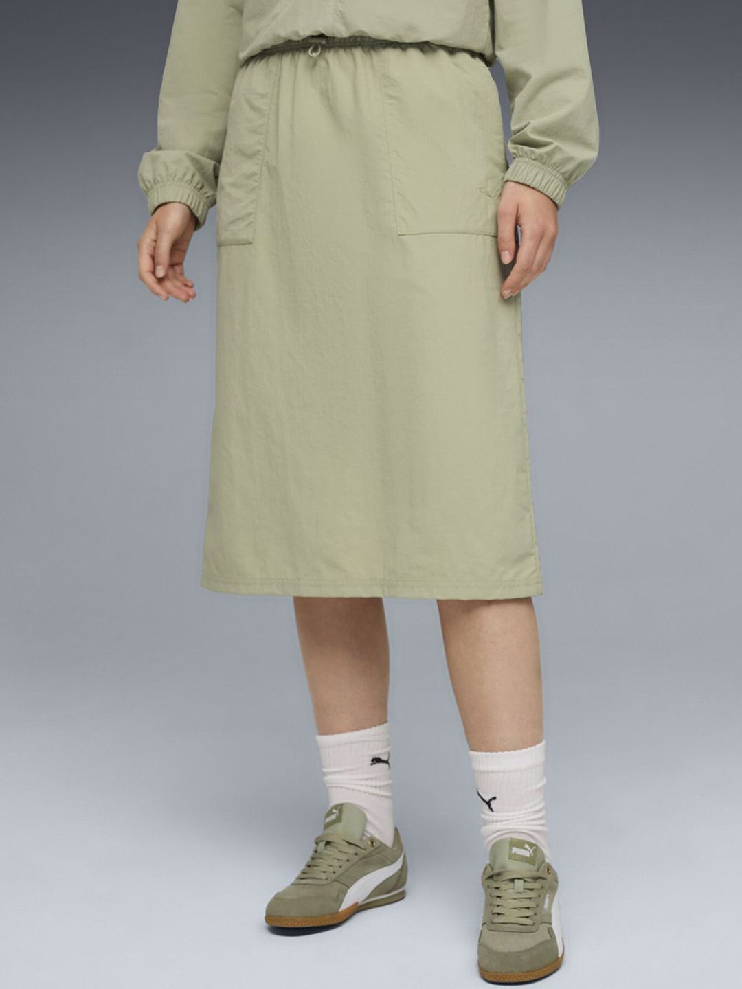 Puma HER Womens High-Waist Woven Skirt-picture-42