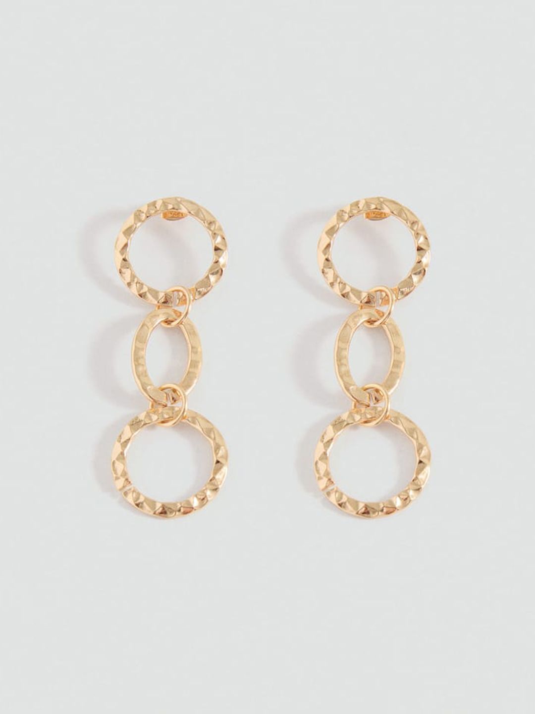 Mango Kids Teen Girls Circular Shaped Drop Earrings-picture-16