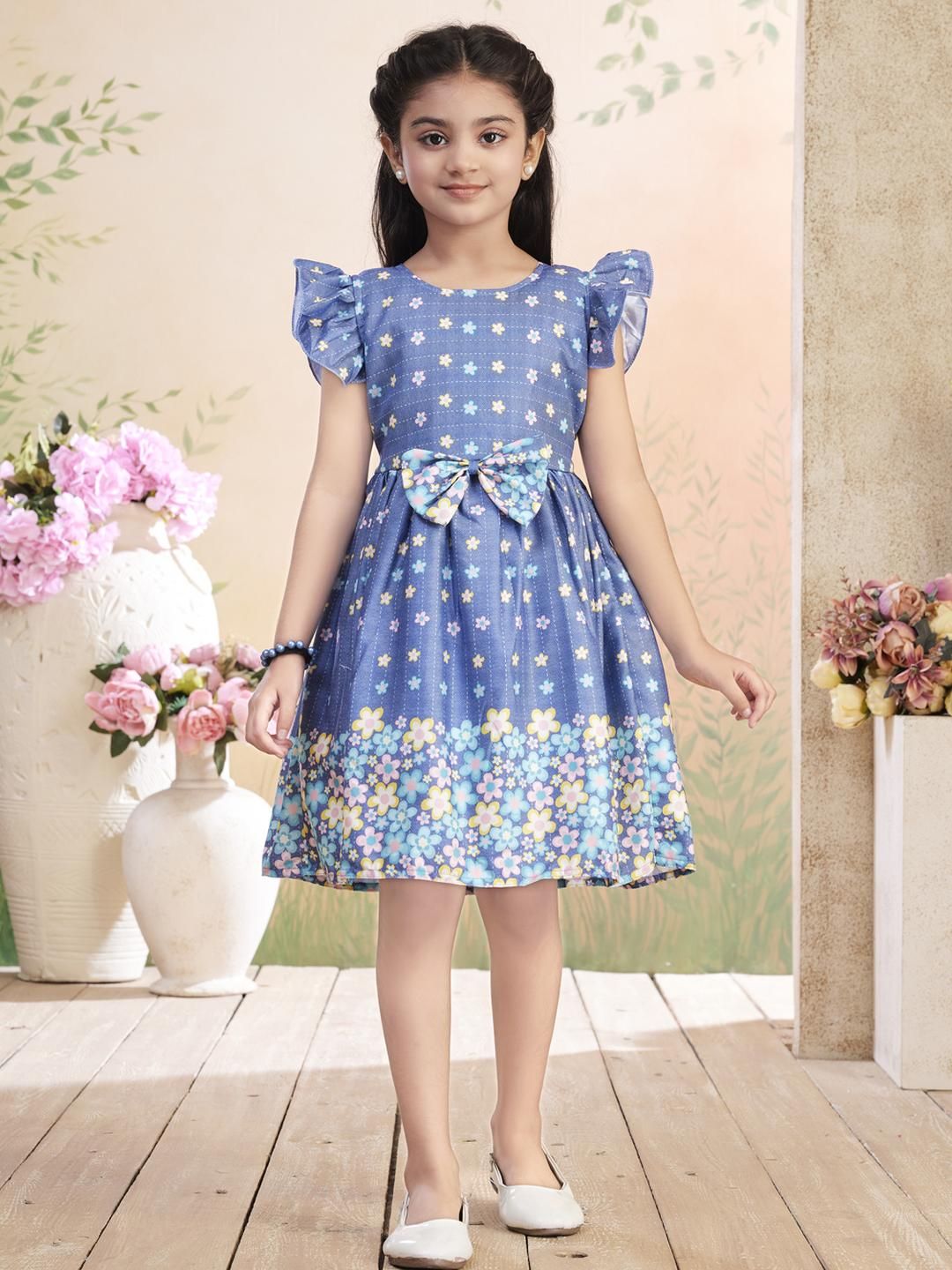 Muhuratam Girls Cotton Dresses-picture-49