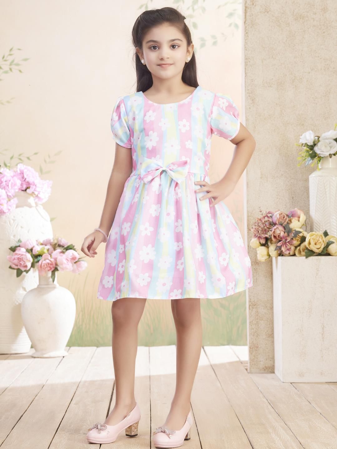 Muhuratam Girls Cotton Dresses-picture-17