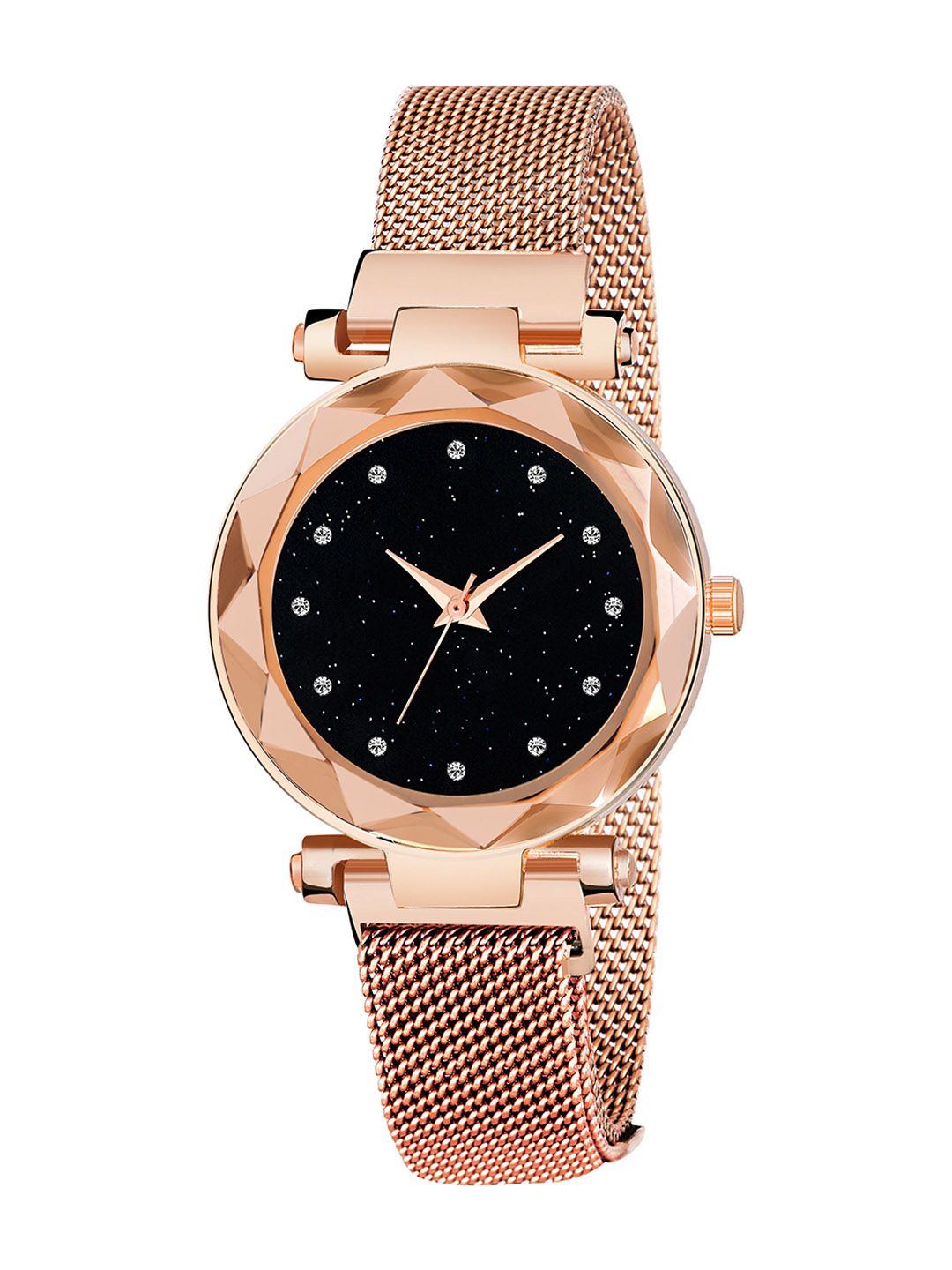 Miss Perfect Women Embellished Dial & Bracelet Style Straps Analogue Watch MERG-12D-picture-28