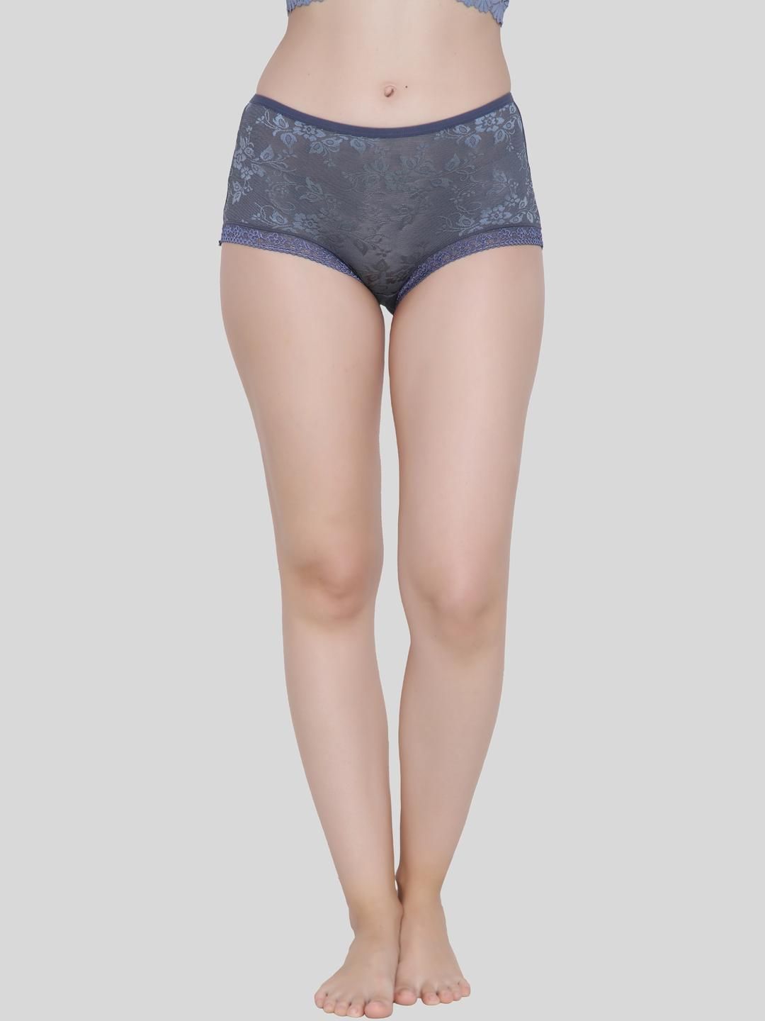 Glamoras Women Black Cotton Blend Mid-Rise Hipster Briefs-picture-36