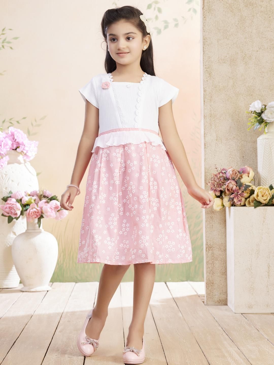 Muhuratam Girls BLENDED Dresses-picture-26