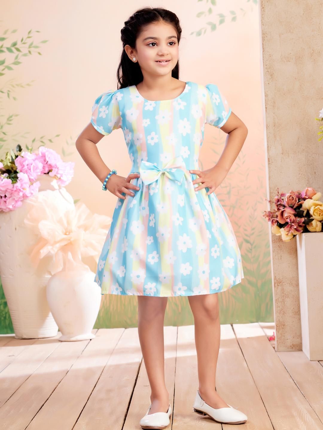 Muhuratam Girls Cotton Dresses-picture-11