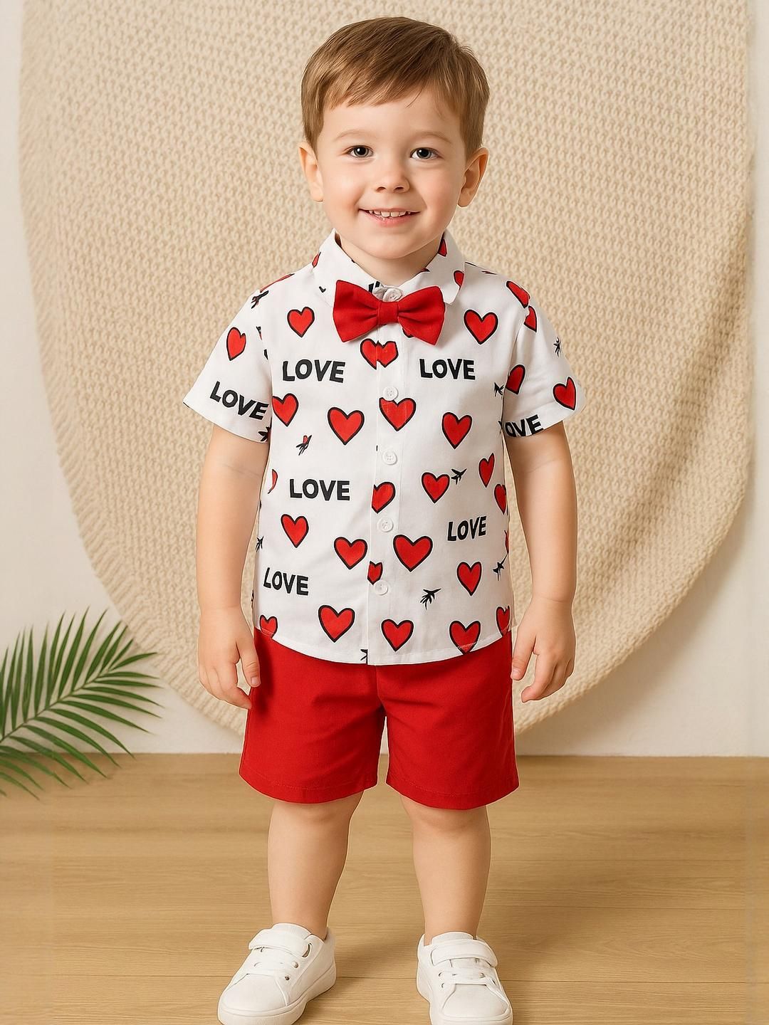 SHREE VANKIYA HANUMANJI FASHION Unisex Kids Shirt with Shorts-picture-15